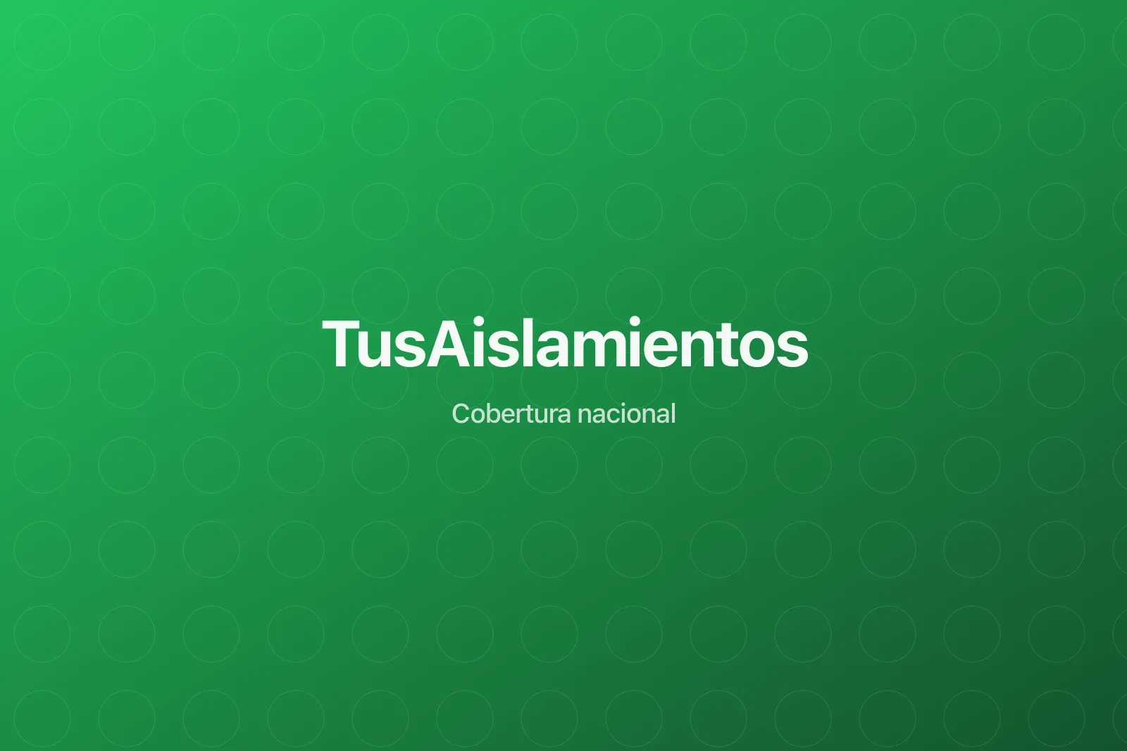 Insuflado de aislante en cámara
